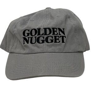 Quake City for Golden Nugget Gray Adjustable Cap